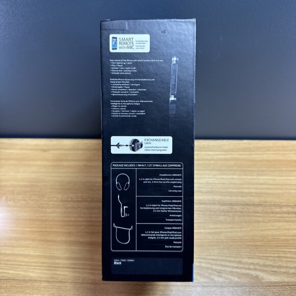 NEW Sennheiser Urbanite Collapsible On-Ear Wired Headphones Detachable 506086 - Picture 4 of 5